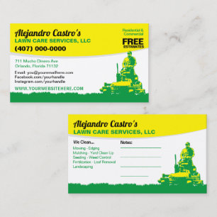 Pressure Washing & Cleaning Business Card Template