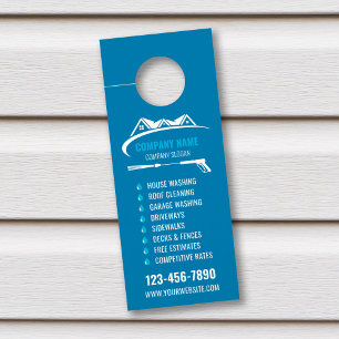 Pressure Washing Door Hanger, Power Washer Hanger
