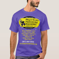 Pressure Washing Power Cleaning Business  T-Shirt