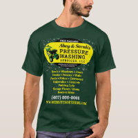 Pressure Washing Power Cleaning Business  T-Shirt