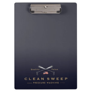 Pressure Washing Power Wash Patriotic Company Clipboard