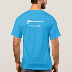 Pressure Washing Water Spray Gun Teal T-Shirt
