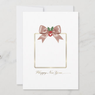 Prestige Collection: Heirloom-Grade Preppy Vintage Holiday Card