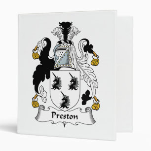 Preston Family Crest Binder