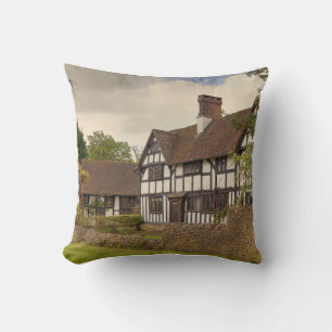 Preston on Stour, Warwickshire Throw Pillow