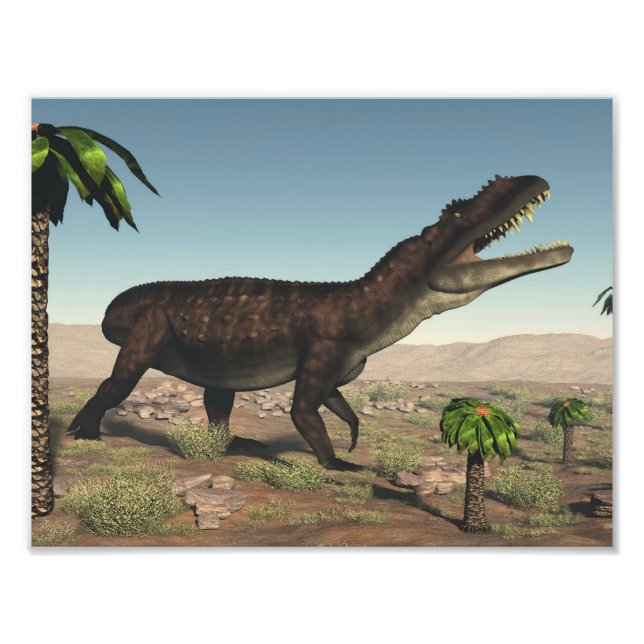 Prestosuchus dinosaur - 3D render Photo Print (Front)