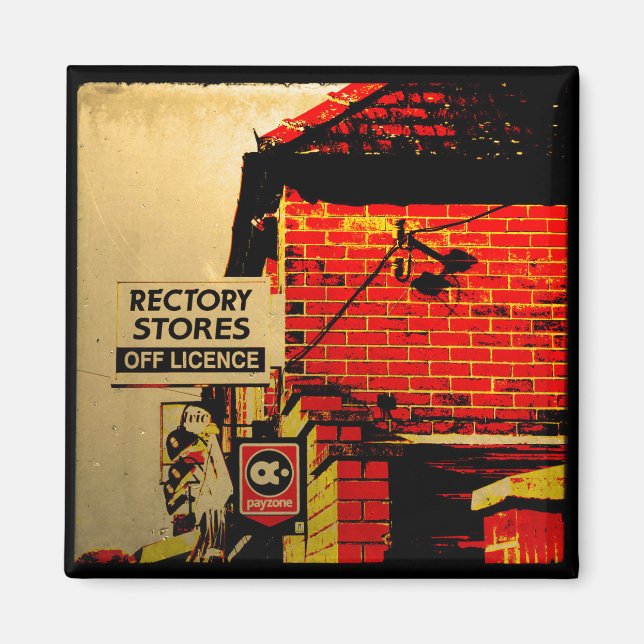 Prestwich Rectory Stores Magnet (Front)
