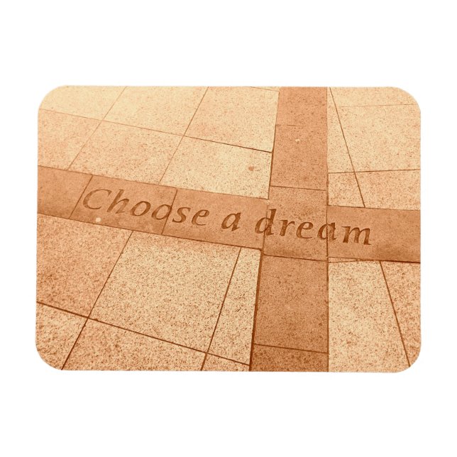 Prestwich Village - Choose A Dream Magnet (Horizontal)