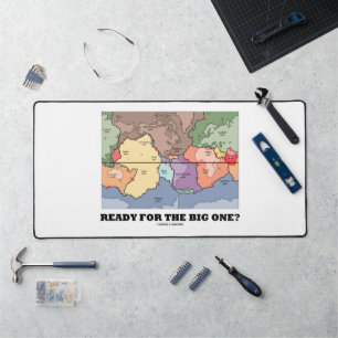 Prêt Pour Le Grand ? Carte du monde Tectonique en 