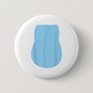Pretend Alien Dog Costume Halloween Blue Alien Dog 2 Inch Round Button