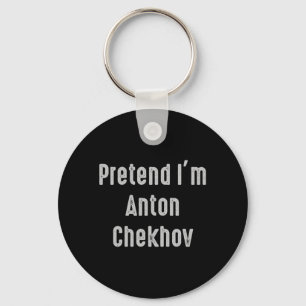 Pretend Anton Chekhov Easy Funny Costume Keychain