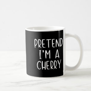 Pretend Cherry Costume Halloween Funny Simple Kid Coffee Mug