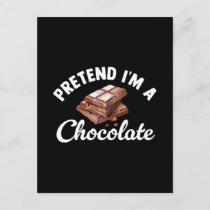 Pretend I m A Chocolate Bar Enclosure Card