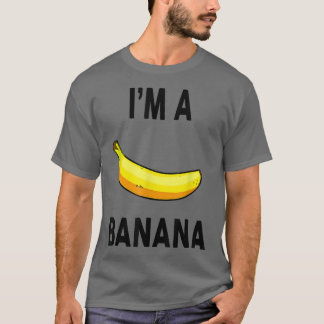 Pretend I'm A Banana  Banana Costume Halloween Yel T-Shirt
