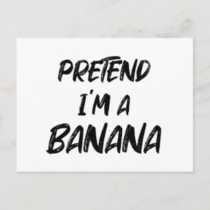 Pretend i'm a banana holiday postcard
