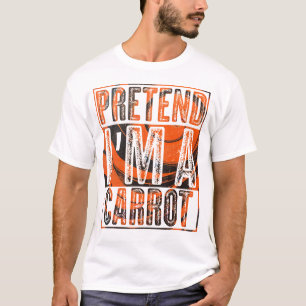 Pretend I'm A Carrot Funny Halloween T-Shirt