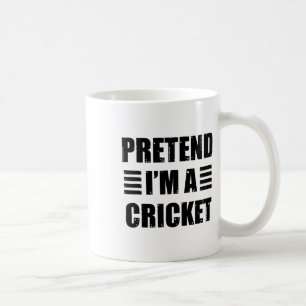 Pretend I'm A Cricket Lazy Funny Easy Halloween Co Coffee Mug