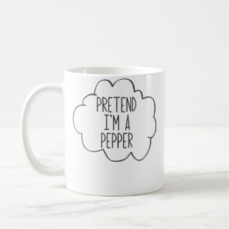 Pretend I'M A Hot Pepper Halloween Pretend Pepper Coffee Mug