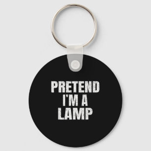 Pretend I'm A Lamp Family Group Lazy Easy Hallowee Keychain