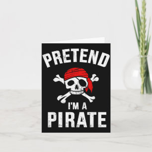 Pretend I'm A Rate Funny Lazy Easy Diy Halloween C Card