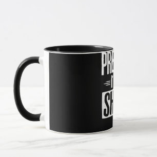 Pretend Im A Shark Funny Words Gifts Mug