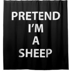Pretend im a sheep halloween funny party gift