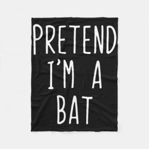 Pretend I'm A T Costume Halloween Lazy Easy  Fleece Blanket
