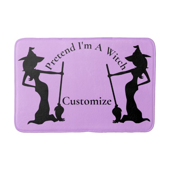 Pretend I'm A Witch Thunder_Cove Bath Mat (Front)