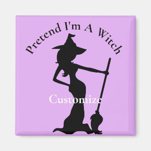 Pretend I'm A Witch Thunder_Cove Magnet