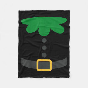 Pretend I'm An Elf Christmas Quick Costume Lazy Pa Fleece Blanket
