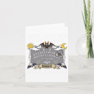 Pretend I'm An Eraser Funny Lazy Halloween Costume Card