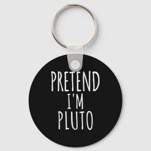 Pretend I'm Man Costume Matching Funny Halloween Keychain