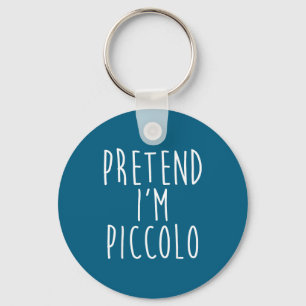 Pretend I'm Piccolo Family Lazy Halloween Keychain