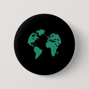 Pretend I'm Planet Earth Mens Kids Lazy Funny Glob 2 Inch Round Button