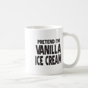 Pretend I'm Vanilla Ice Cream Easy Halloween Costu Coffee Mug