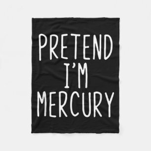 Pretend Mercury Costume Halloween Lazy Kids Planet Fleece Blanket