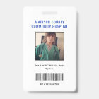 Pretend Play Doctor ID Badge (Vertical)