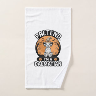 Prétendez que je suis un design de chien dalmatien
