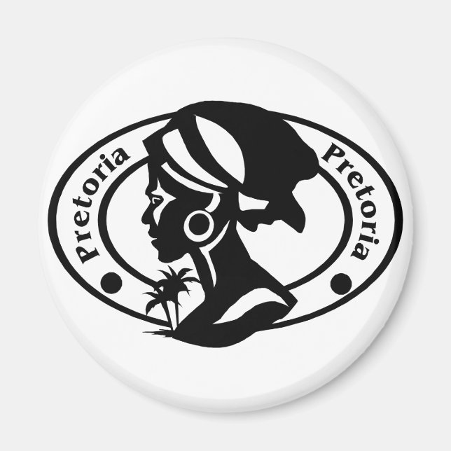 Pretoria Stamp Magnet (Front)