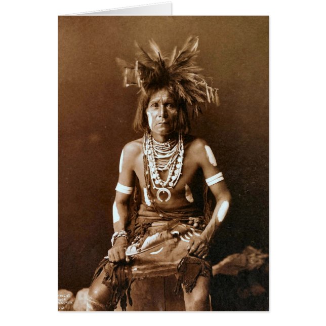 Prêtre CA 1900 de serpent de Hopi (Devant)