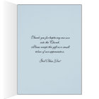 Prêtre Remerciement Baptême Bébé 