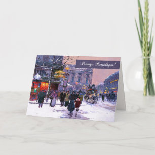 Prettige Kerstdagen. Christmas Cards in Dutch