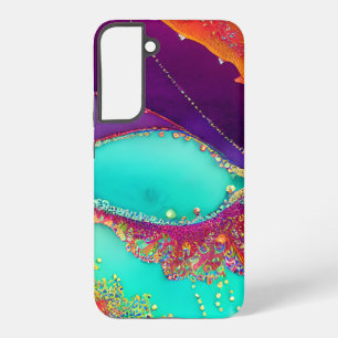 Pretty Abstract Beachy Art Samsung Galaxy Case