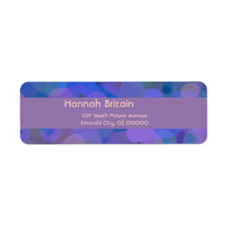 Pretty Abstract in Blue, Purple, and Green