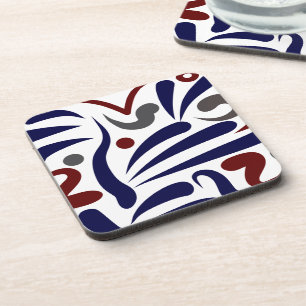 Pretty abstract pattern coaster