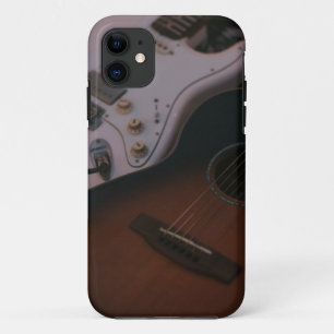 Pretty Acoustic Guitar iPhone 11 Case