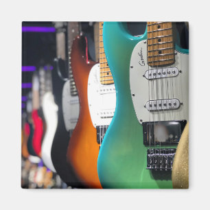 Pretty Acoustic Guitar Magnet