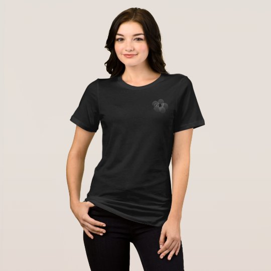 Pretty Add Initials Floral T-shirt