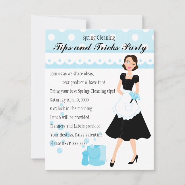 Pretty and Clean Invitation (Front)