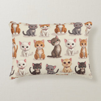 Pretty and cute kitten pillow